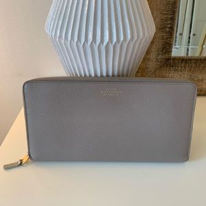 Smythson travel wallet